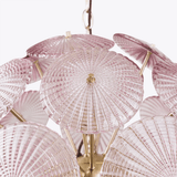 Clara Glow Glass Chandelier, detail view 12