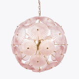 Clara Glow Glass Chandelier, detail view 13