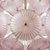 Clara Glow Glass Chandelier, detail view 14