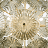 Clara Glow Glass Chandelier, detail view 21