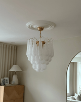 Mira Dune Glass Chandelier, detail view 5