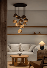 Vera Willow Wood Pendant Light, detail view 27
