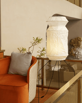 Seren Cedar Iron Floor Lamp, detail view 2