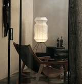Seren Cedar Iron Floor Lamp, detail view 3