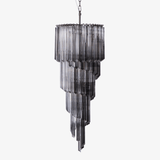 Riven Aster Glass Chandelier