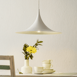 Galen Pearl Aluminum Pendant Light, detail view 2