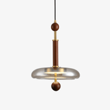 Avel Noir Glass Pendant Light by Maison Velume