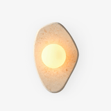 Alden Iris Stone Wall Light by Maison Velume