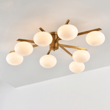 Galen Bay Glass Ceiling Light, detail view 2