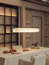 Alden Moon Acrylic Pendant Light, detail view 4