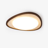 Vale Cedar Travertine Ceiling Light