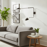 Tarin Ridge Brass Wall Light, detail view 9