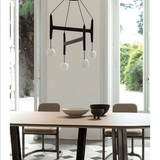 Luma Linden Glass Chandelier, detail view 10