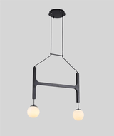 Luma Linden Glass Chandelier, detail view 13