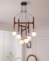 Luma Linden Glass Chandelier, detail view 24