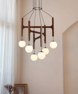 Luma Linden Glass Chandelier, detail view 25