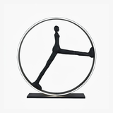 Isla Oak Resin Floor Lamp by Maison Velume