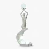 Jora Noir Metal Floor Lamp by Maison Velume