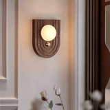 Corin Sol Alabaster Wall Light, detail view 2