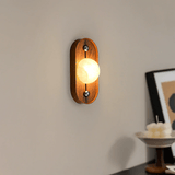 Corin Sol Alabaster Wall Light, detail view 3