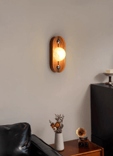 Corin Sol Alabaster Wall Light, detail view 8