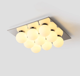 Talia Dawn Glass Ceiling Light, detail view 7