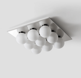 Talia Dawn Glass Ceiling Light, detail view 8