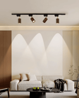 Oriel Noir Aluminum Ceiling Light, detail view 15