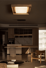 Galen Dawn Wood Ceiling Light, detail view 25