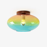 Galen Shade Glass Ceiling Light by Maison Velume