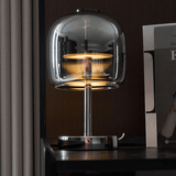 Cora Rain Glass Table Lamp, detail view 14