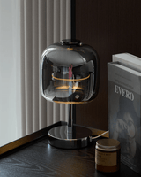 Cora Rain Glass Table Lamp, detail view 17