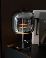 Cora Rain Glass Table Lamp, detail view 21