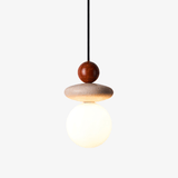 Galen Field Travertine Pendant Light