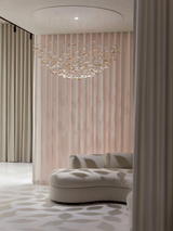 Eden Ridge Glass Chandelier, detail view 24