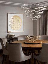 Eden Ridge Glass Chandelier, detail view 28