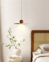 Evara Stone Travertine Pendant Light, detail view 13