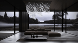 Zella Opal Crystal Chandelier, detail view 65