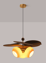 Liora Cedar Glass Chandelier, detail view 12