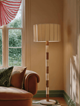 Haven Linden Travertine Floor Lamp, detail view 9