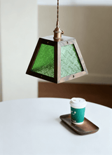 Vale Quartz Glass Pendant Light, detail view 4
