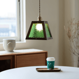 Vale Quartz Glass Pendant Light, detail view 2