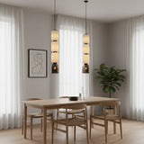 Zella Frost Glass Pendant Light, detail view 2