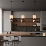 Zella Frost Glass Pendant Light, detail view 11