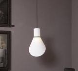 Mira Winter Fabric Pendant Light, detail view 5