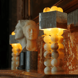 Liora Arc Metal Table Lamp, detail view 3
