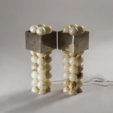 Liora Arc Metal Table Lamp, detail view 4