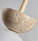 Avel Sol Travertine Pendant Light, detail view 5
