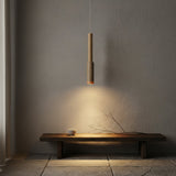 Flora Line Travertine Pendant Light, detail view 2