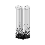 Zella Opal Crystal Chandelier, detail view 98